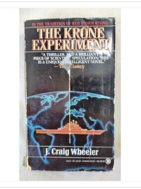 The Krone Experiment Scientific Speculation Thriller Vintage Onyx 1st 1988 PB